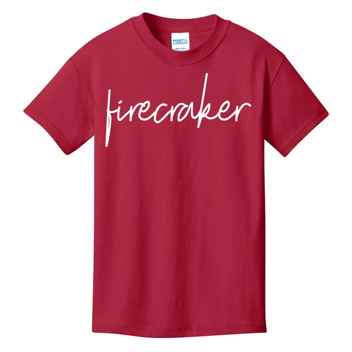 Firecracker 4th Of July Kids T-Shirt