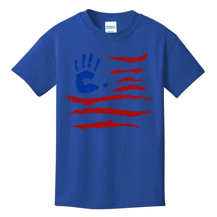 Firecrackers 4th Of July Usa America Flag Firework Gift Kids T-Shirt