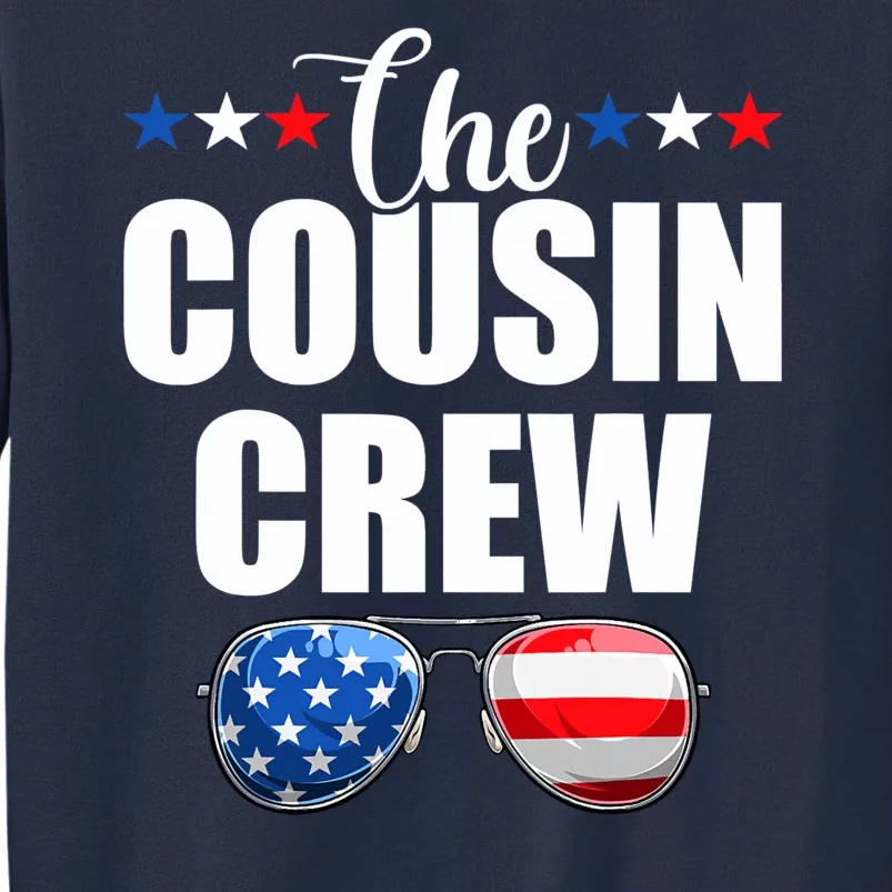 Family 4th Of July Matching Cousin Crew Sweatshirt