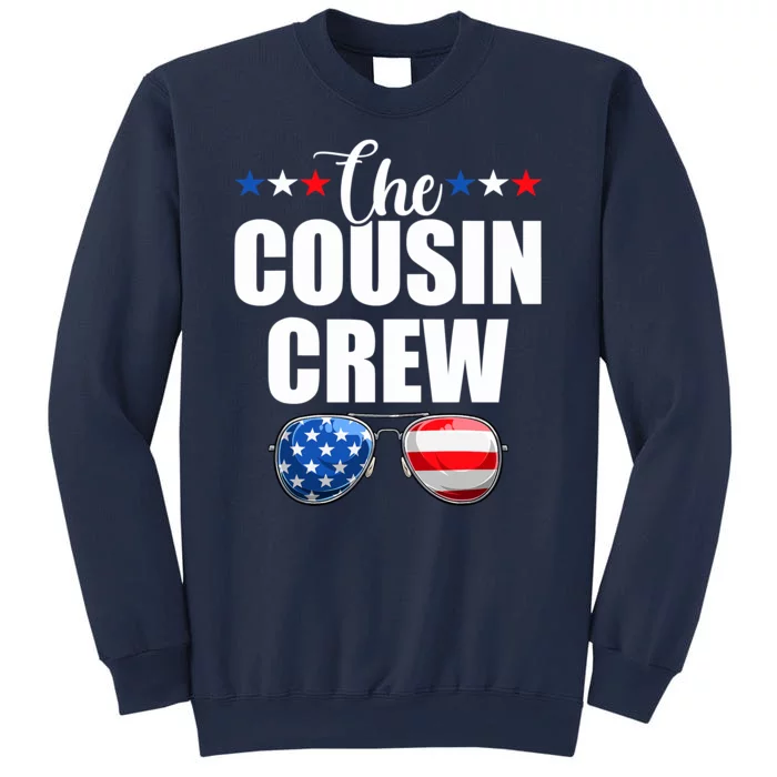 Family 4th Of July Matching Cousin Crew Sweatshirt