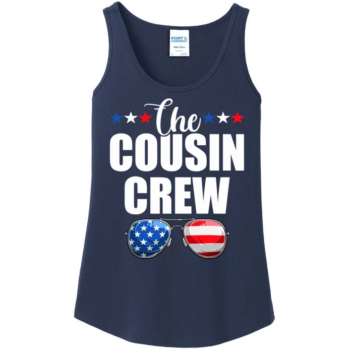 Family 4th Of July Matching Cousin Crew Ladies Essential Tank