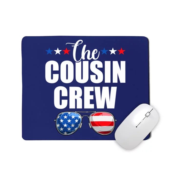 Family 4th Of July Matching Cousin Crew Mousepad