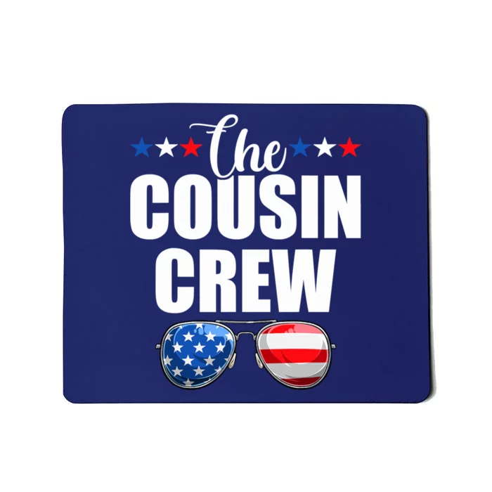 Family 4th Of July Matching Cousin Crew Mousepad