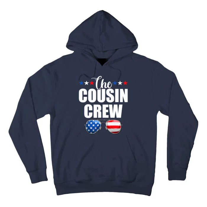 Family 4th Of July Matching Cousin Crew Tall Hoodie