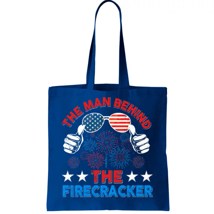 Funny 4th Of July The Behind The Firecracker Patriotic Gift Tote Bag