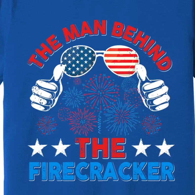 Funny 4th Of July The Behind The Firecracker Patriotic Gift Premium T-Shirt