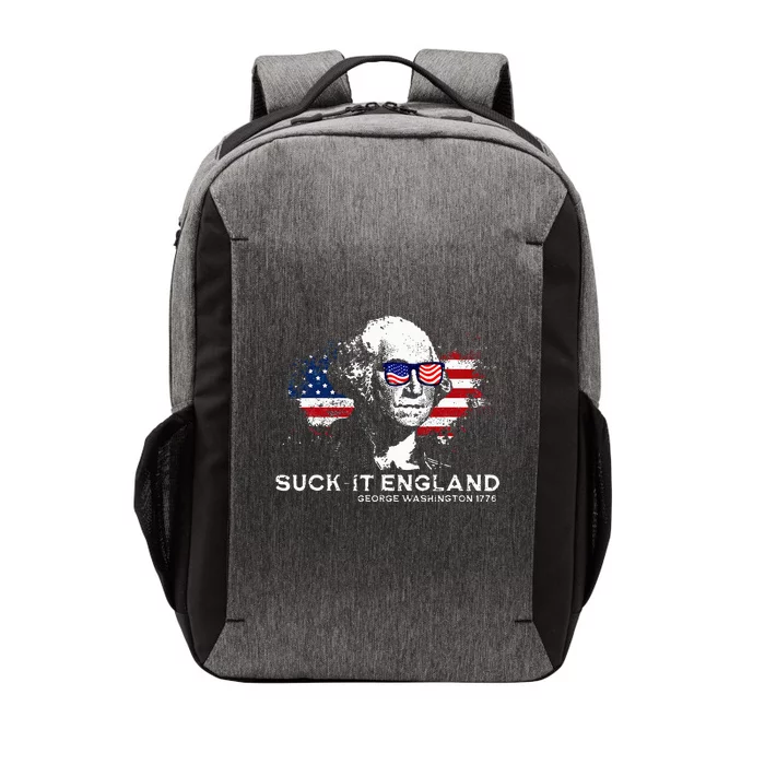 Funny 4th Of July George Washington 1776 Suck It England Vector Backpack