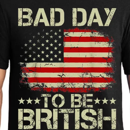 Funny 4th Of July Bad Day To Be British Pajama Set