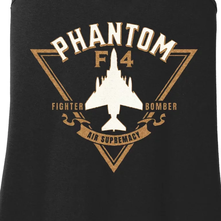 F 4 Phantom II Naval Fighter Bomber Jet Interceptor Aircraft Ladies Essential Tank