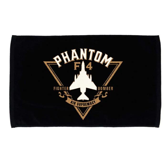 F 4 Phantom II Naval Fighter Bomber Jet Interceptor Aircraft Microfiber Hand Towel