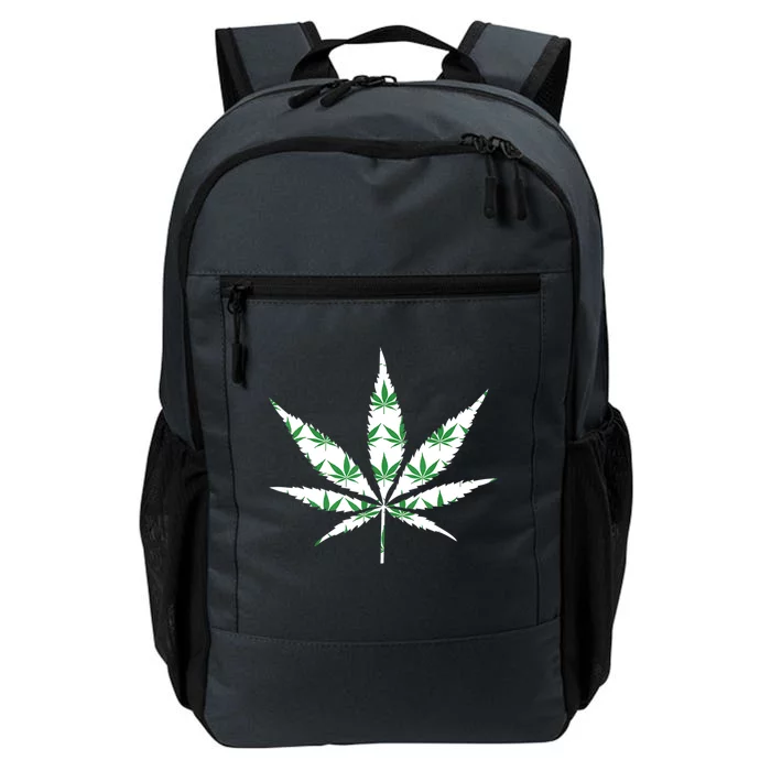 Funny 420 Stoner THC Marijuana Cannabis Weed Pot Leaf Smoker Daily Commute Backpack