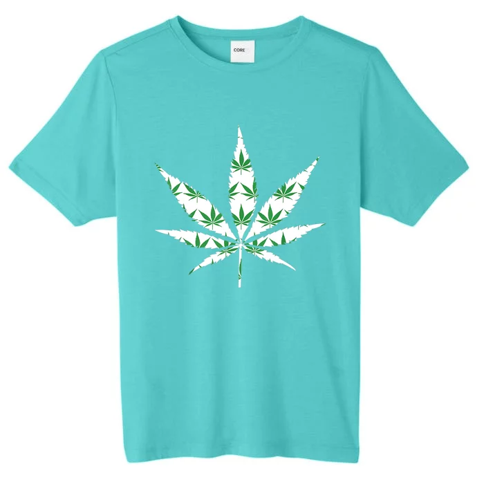 Funny 420 Stoner THC Marijuana Cannabis Weed Pot Leaf Smoker ChromaSoft Performance T-Shirt