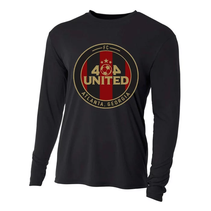 Funny 404 United Atlanta Soccer Fan Jersey Original Cooling Performance Long Sleeve Crew