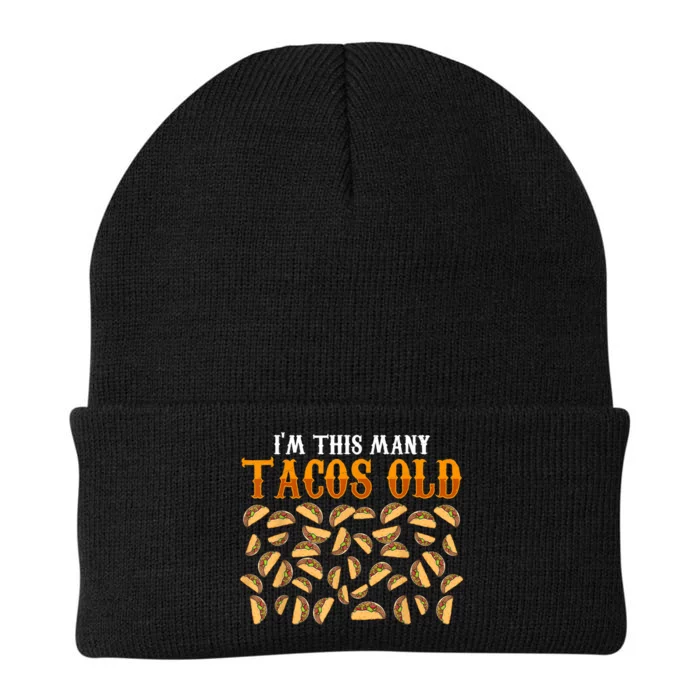 Funny 40 Year Old Taco Lovers Gag Gift, 40th Birthday Knit Cap Winter Beanie