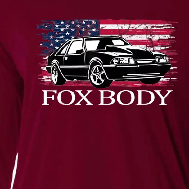 Foxbody 5.0L American Stang Fox Body Muscle Car Cooling Performance Long Sleeve Crew