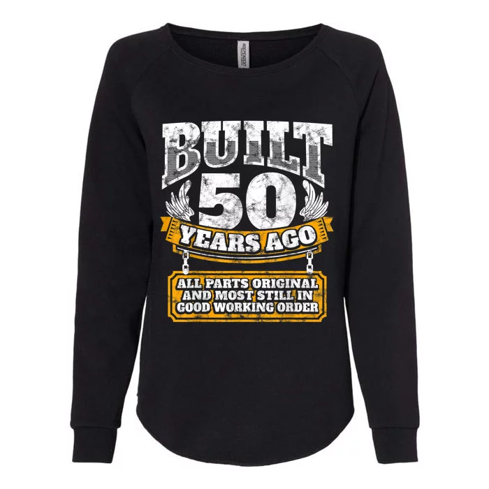 Funny 50th Birthday Shirt B-Day Gift Saying Age 50 Year Joke Womens California Wash Sweatshirt