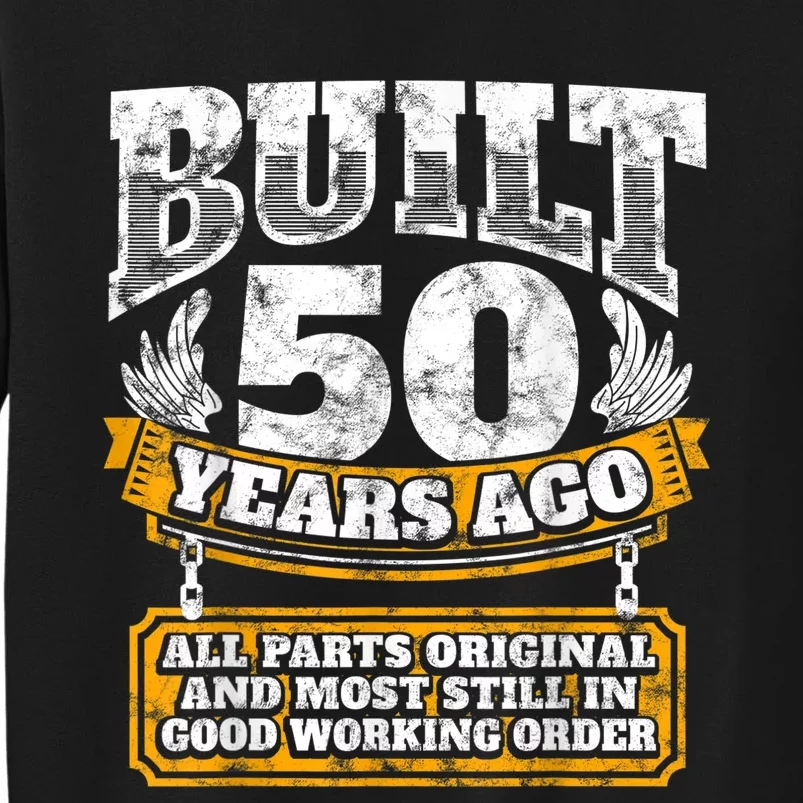 Funny 50th Birthday Shirt B-Day Gift Saying Age 50 Year Joke Tall Sweatshirt