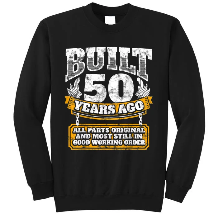 Funny 50th Birthday Shirt B-Day Gift Saying Age 50 Year Joke Tall Sweatshirt