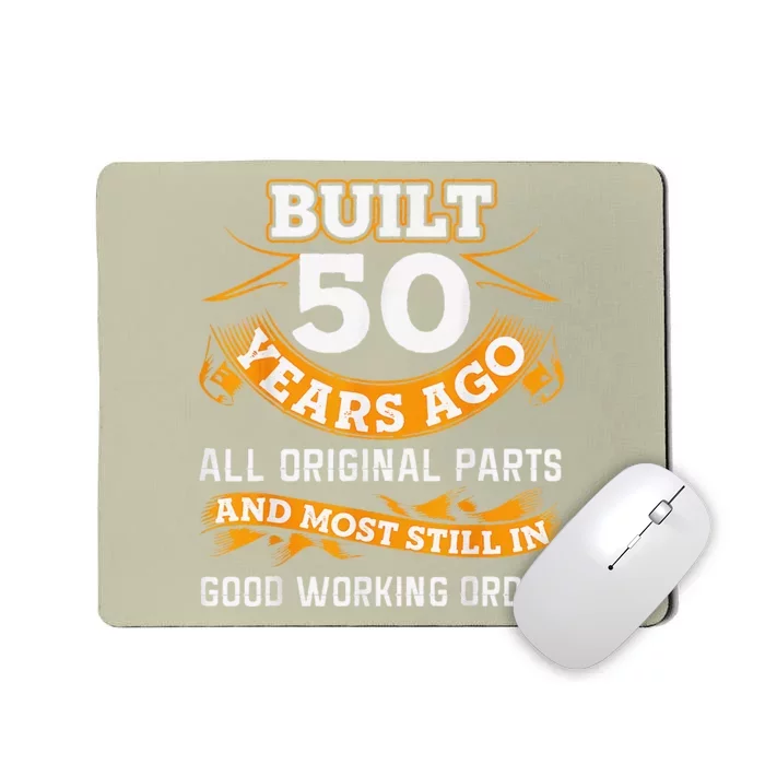 Funny 50th Birthday 50 Years Old Gifts Mousepad