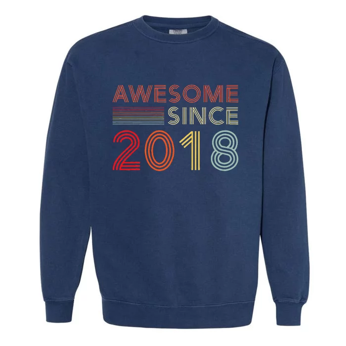 Five 5yr BDay Son Boy Funny 2018 5th 5 Year Old Birthday Garment-Dyed Sweatshirt