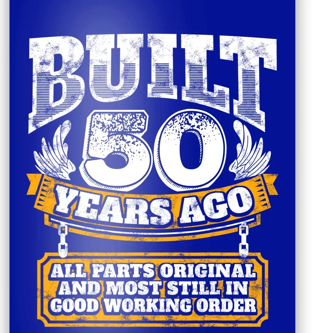 Funny 50th Birthday Gift BDay Gift Saying Age 50 Year Joke Poster