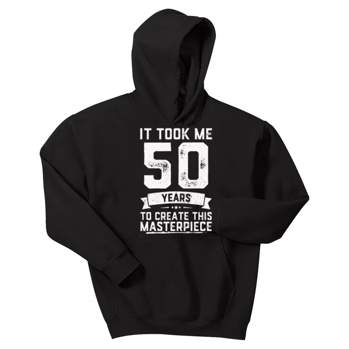 Funny 50 Years Old Joke 50th Birthday Gag Gift Idea Kids Hoodie