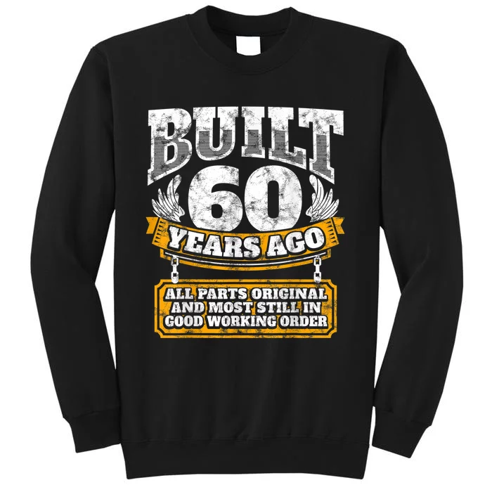 Funny 60th Birthday Shirt B-Day Gift Saying Age 60 Year Joke Tall Sweatshirt