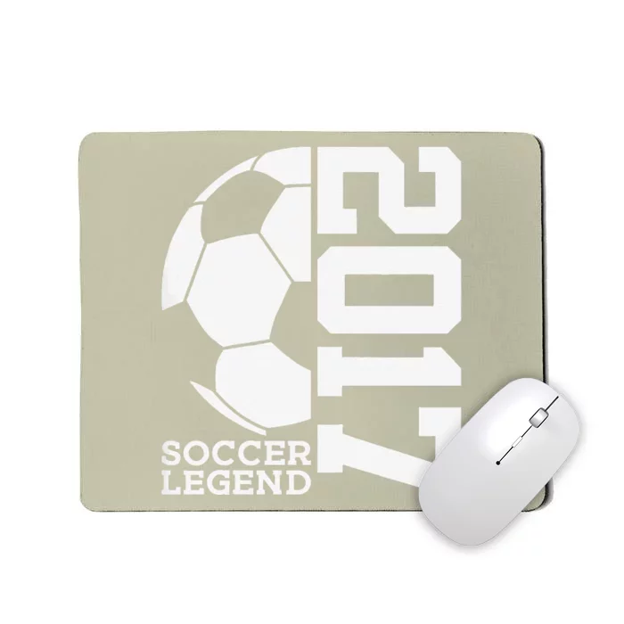 Football 6th Birthday Soccer Legend 2017 Mousepad