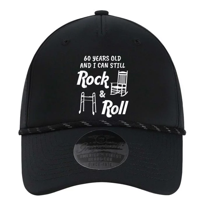 Funny 60th Birthday Gag Gift Rock and Roll Performance The Dyno Cap