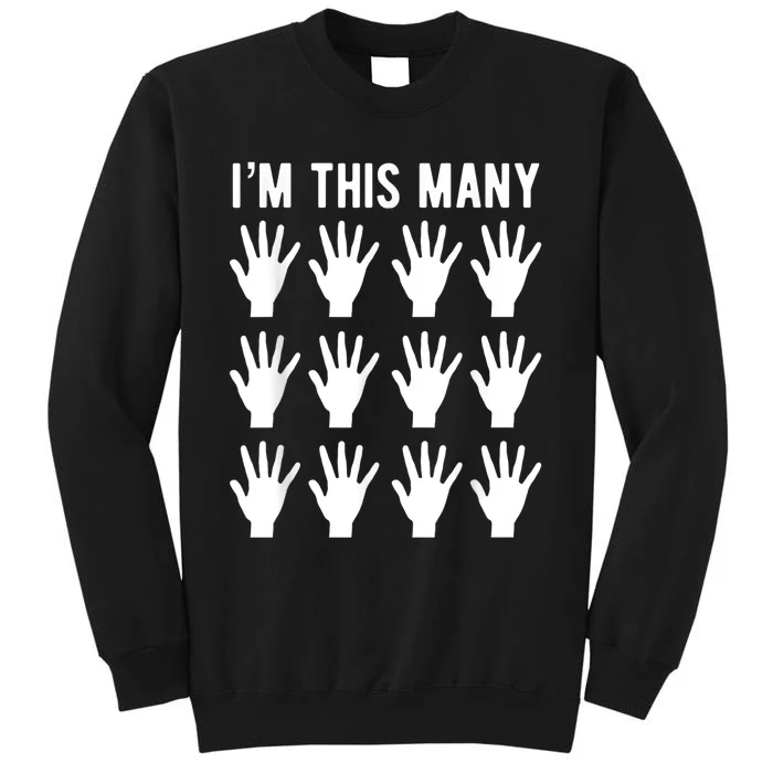 Funny 60th Birthday Shirt | Gift For 60 Year Old | This Many Tall Sweatshirt