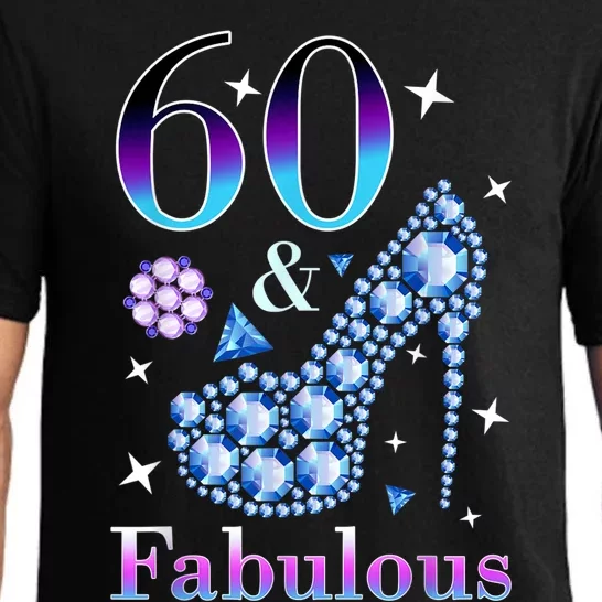 Fun 60th Birthday Fabulous Lady Gift Design Pajama Set