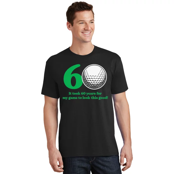 Funny 60 Year Old Golfer Since 1962 60th Birthday T-Shirt