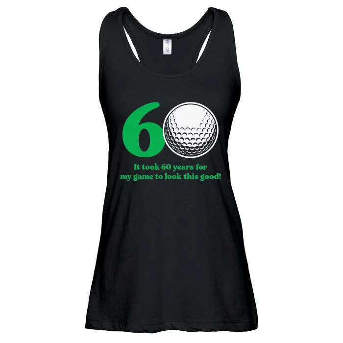 Funny 60 Year Old Golfer Since 1962 60th Birthday Ladies Essential Flowy Tank