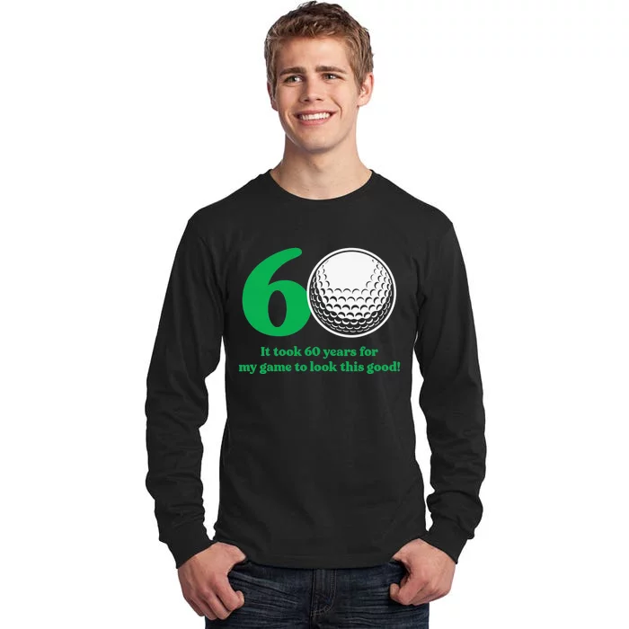 Funny 60 Year Old Golfer Since 1962 60th Birthday Tall Long Sleeve T-Shirt