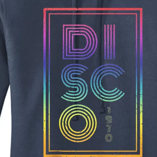 Funky 70s Disco Fever Retro Seventies Halloween Costume Women's Pullover Hoodie