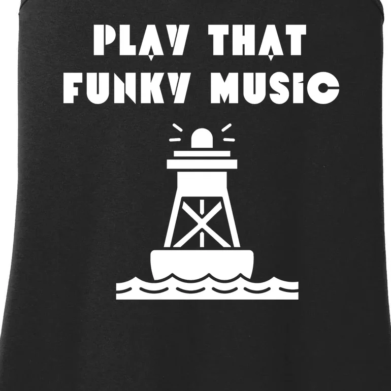 Funny 70s Retro Disco Play That Funky Music Ladies Essential Tank