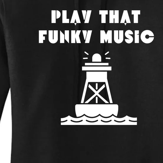 Funny 70s Retro Disco Play That Funky Music Women's Pullover Hoodie