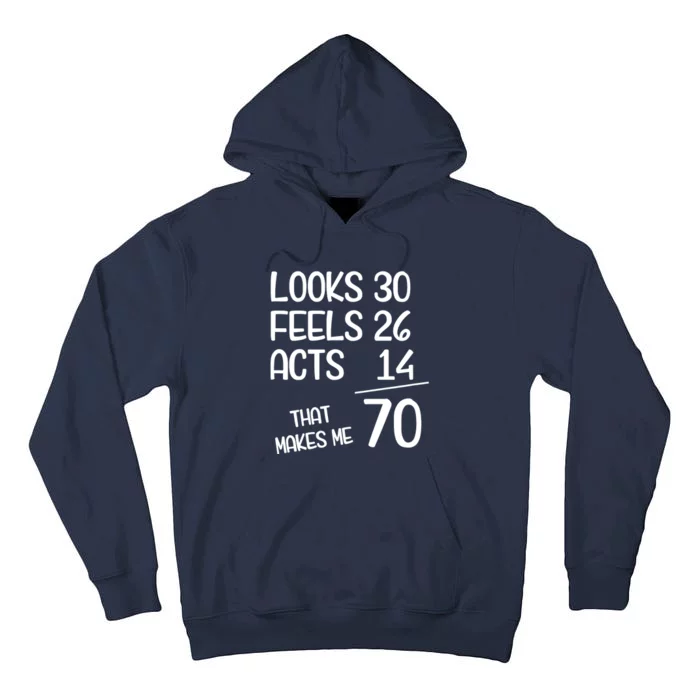 Funny 70 Year Old 70th Birthday Born In 1953 Tall Hoodie