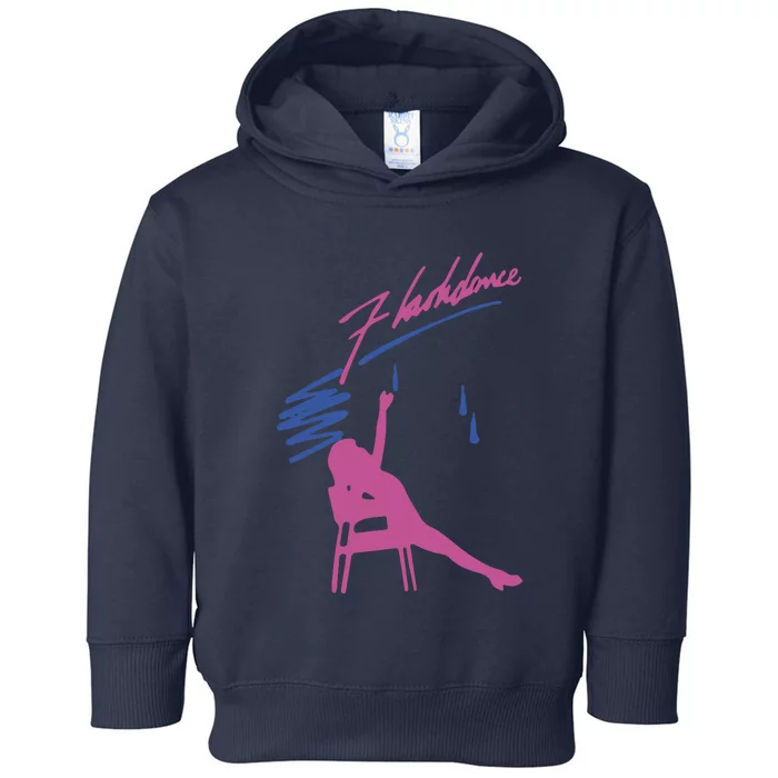 Flashdance 80s Movie Toddler Hoodie