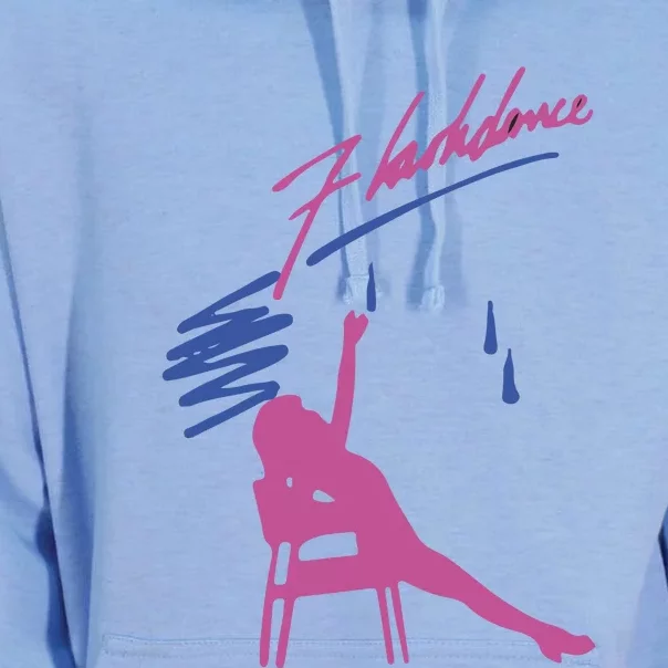 Flashdance 80s Movie Unisex Surf Hoodie