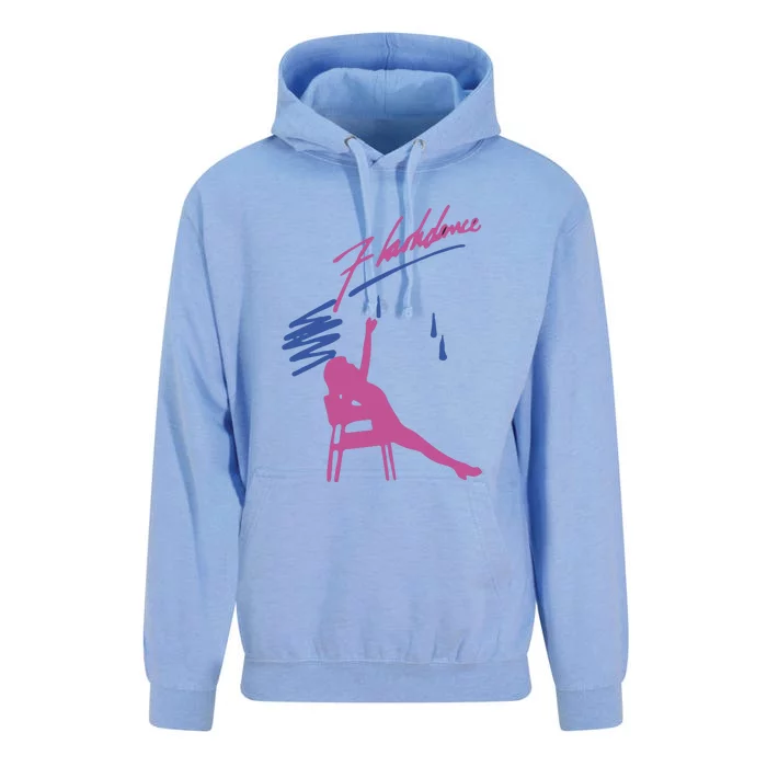 Flashdance 80s Movie Unisex Surf Hoodie