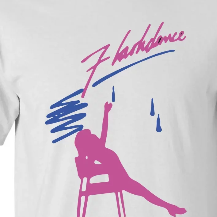 Flashdance 80s Movie Tall T-Shirt