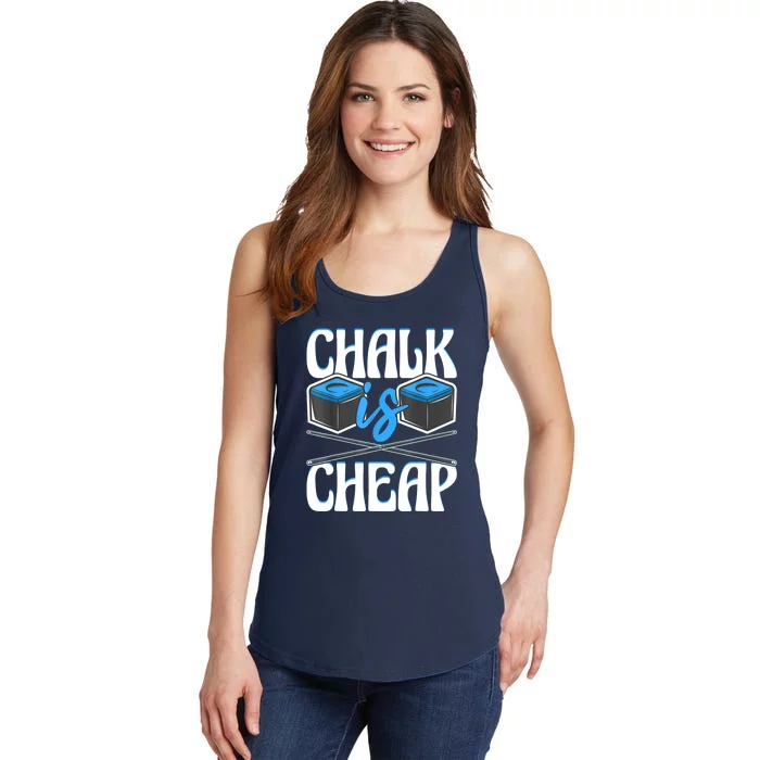 Funny 8ball Pool Chalk Is Cheap Billiard Player Gift Ladies Essential Tank