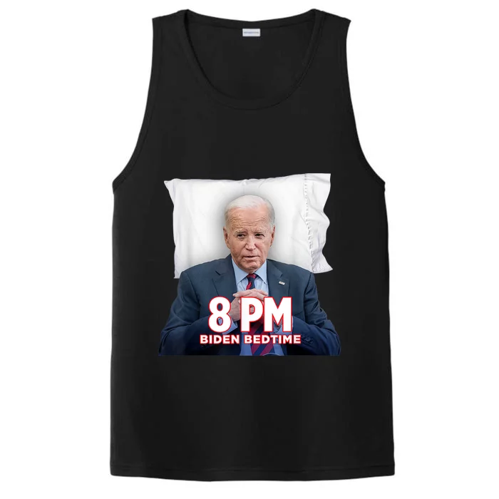 Funny 8 Pm Biden Bedtime Biden Trump Vs Biden Debate 2024 Performance Tank