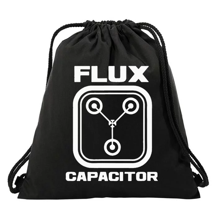 Funny 80S Vintage Movie Flux Capacitor Drawstring Bag