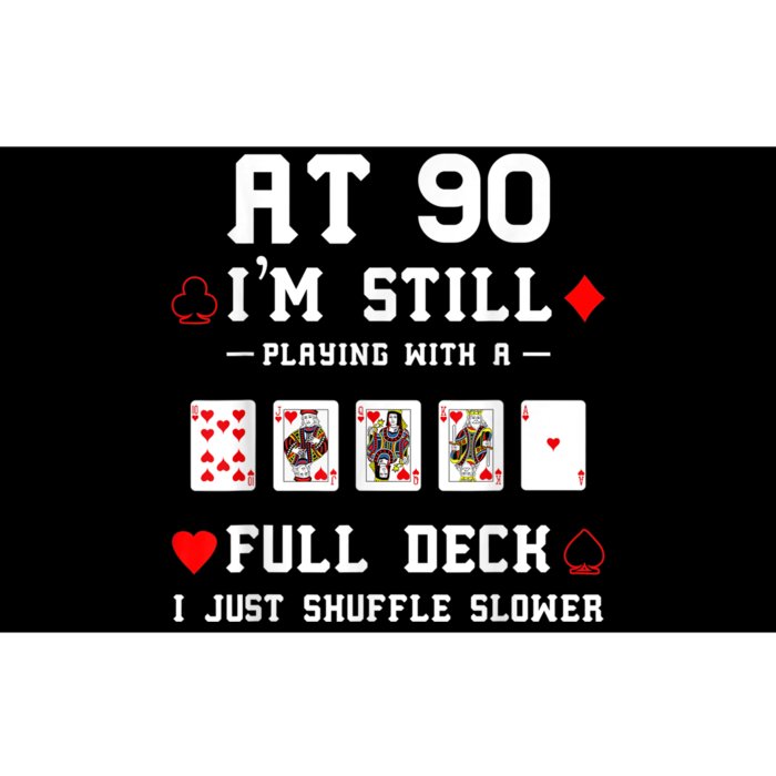 Funny 90th Birthday Gift 90 Year Old Cards Bumper Sticker