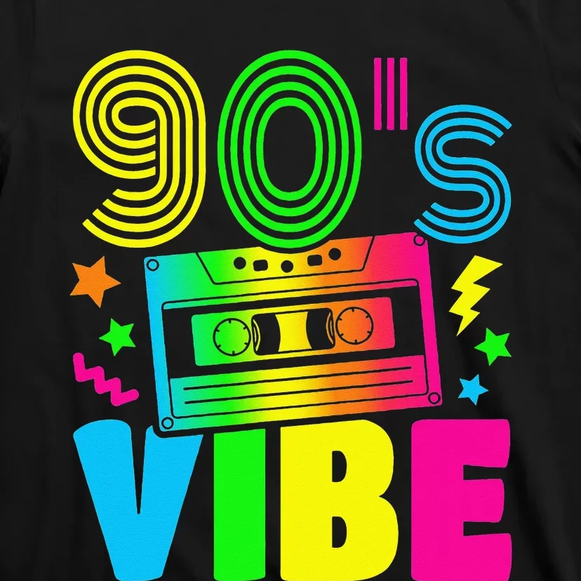 Funny 90s Vibe Retro 1990s 90s Styles Costume Party Outfit T-Shirt