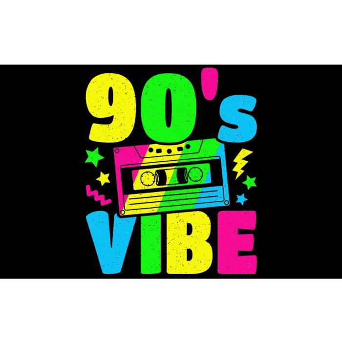 Funny 90s Vibe Retro Vintage 1990s 90s Styles Party Outfit Bumper Sticker