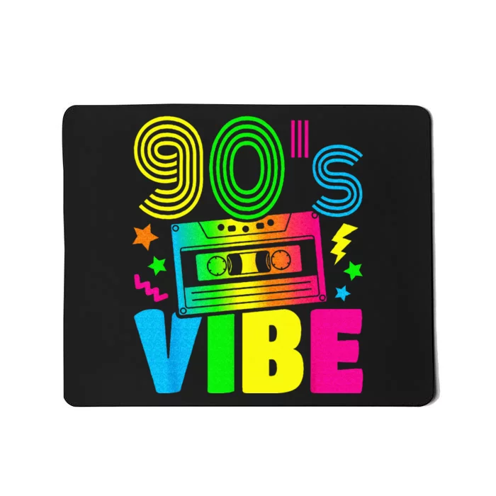 Funny 90s Vibe Retro 1990s 90s Styles Costume Party Outfit Mousepad