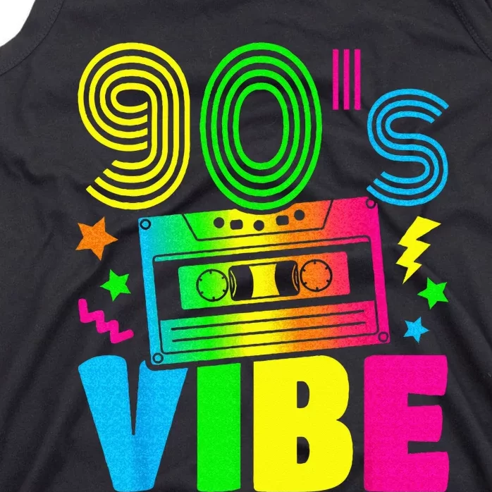 Funny 90s Vibe Retro 1990s 90s Styles Costume Party Outfit Tank Top